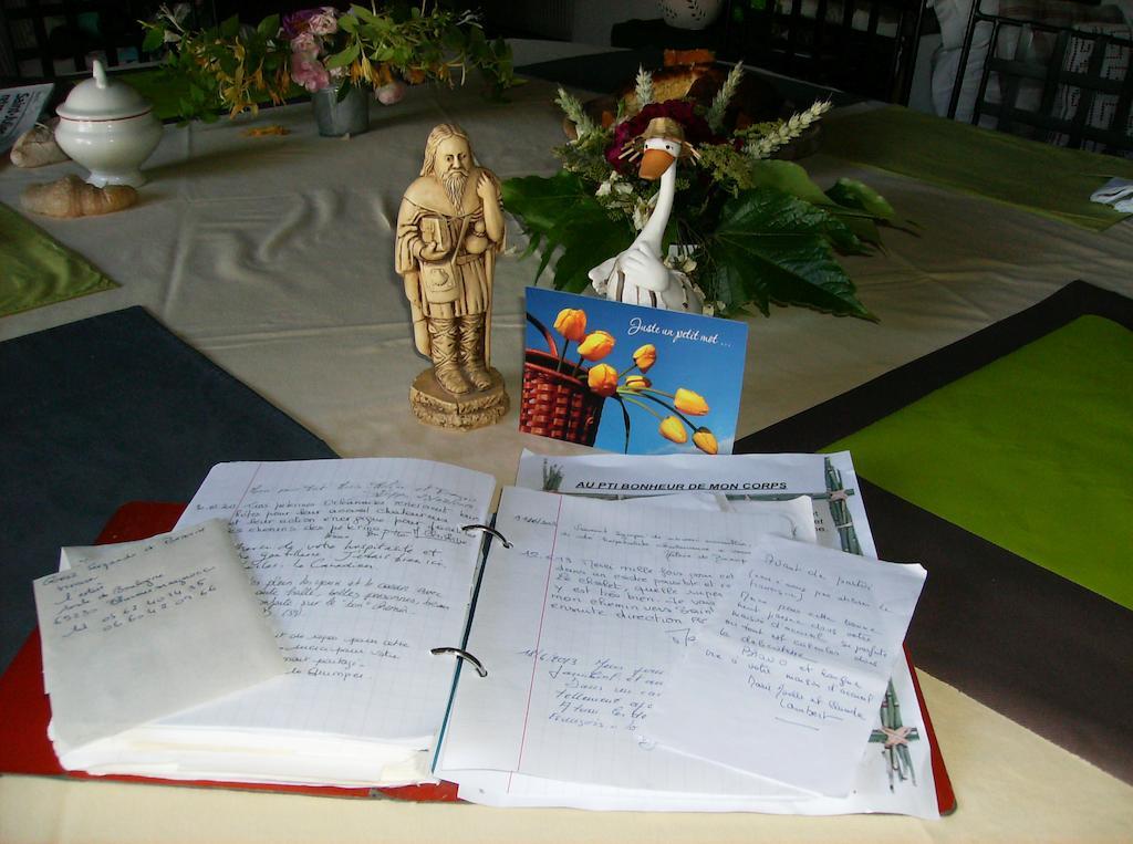 A L'Antan - La Ferme D'Octave Bed & Breakfast Saint-Hilaire-de-Villefranche ภายนอก รูปภาพ