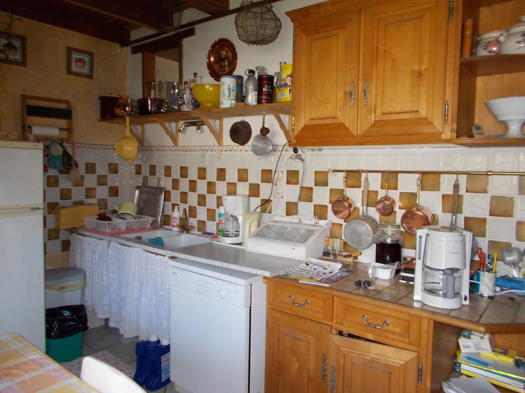A L'Antan - La Ferme D'Octave Bed & Breakfast Saint-Hilaire-de-Villefranche ภายนอก รูปภาพ