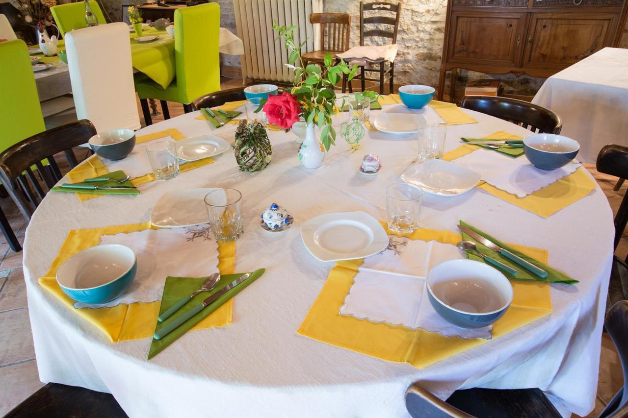 A L'Antan - La Ferme D'Octave Bed & Breakfast Saint-Hilaire-de-Villefranche ภายนอก รูปภาพ
