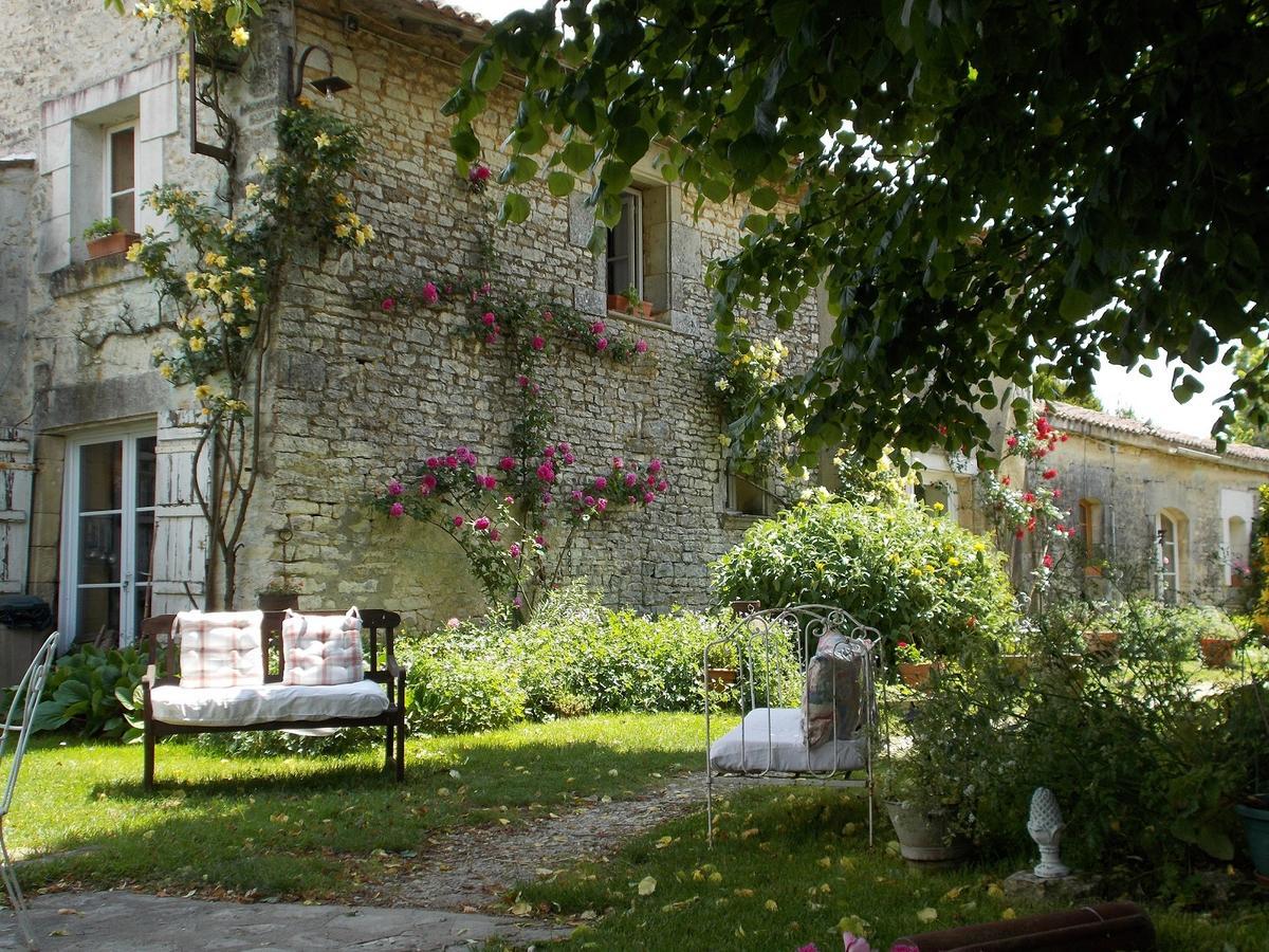 A L'Antan - La Ferme D'Octave Bed & Breakfast Saint-Hilaire-de-Villefranche ภายนอก รูปภาพ
